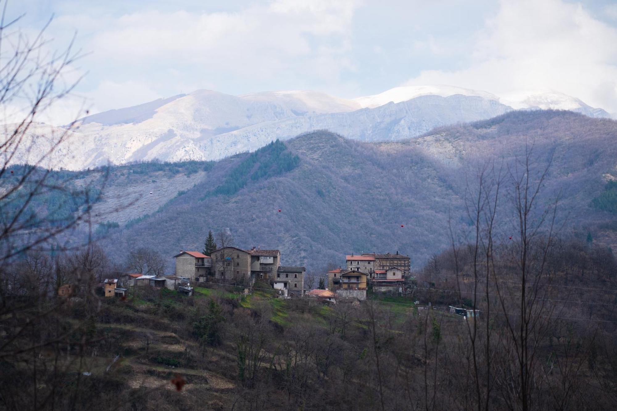 Ferienwohnung Casa Vacanze “Rocca Dei Sogni” Acquasanta Terme Exterior foto